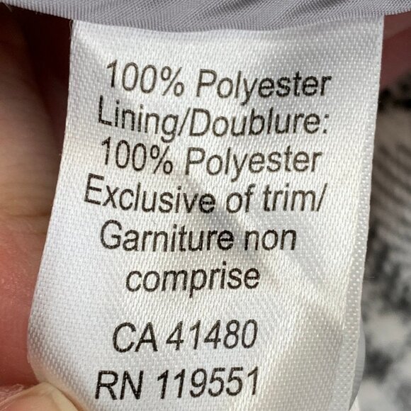 Gentle Fawn Leighton Jacket Shacket Womens Large White Grey Plaid Heavy - Picture 9 of 10